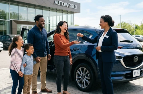 Friendly auto loan advisor ready to assist